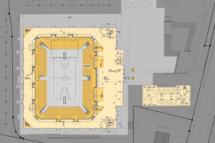 Ludwigsburg Arena Eingangsebene